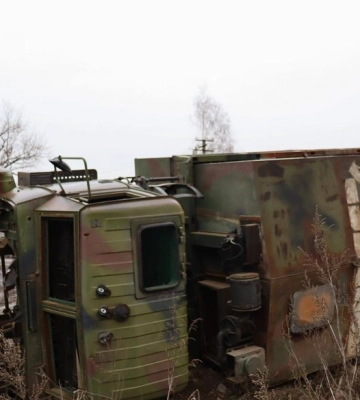 Россияне хранят боеприпасы в грузовиках вблизи оккупированного Луганска — Гайдай Россияне хранят боеприпасы в грузовиках вблизи оккупированного Луганска — Гайдай