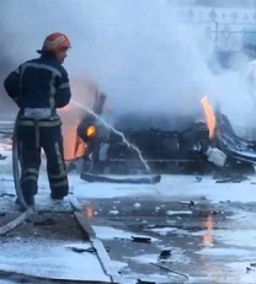 В домах вылетели окна до 9 этажа: Оккупанты заявили о взрыве авто в Энергодаре В домах вылетели окна до 9 этажа: Оккупанты заявили о взрыве авто в Энергодаре