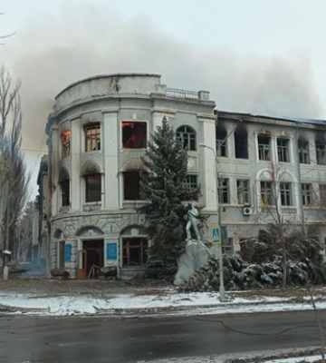 ОВА показала последствия обстрелов Донетчины ОВА показала последствия обстрелов Донетчины