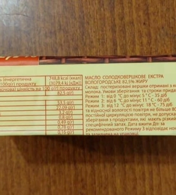 Обережно! В Ізмаїльському районі можуть реалізовувати вершкове масло «з майбутнього» Обережно! В Ізмаїльському районі можуть реалізовувати вершкове масло «з майбутнього»