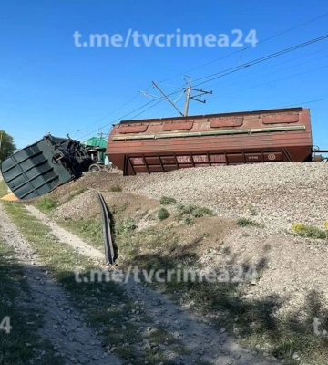 В оккупированном Крыму произошел взрыв на железной дороге В оккупированном Крыму произошел взрыв на железной дороге