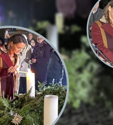 Президентка Угорщини відвідала Берегово та запалила першу свічку Адвенту (ФОТО) Президентка Угорщини відвідала Берегово та запалила першу свічку Адвенту (ФОТО)