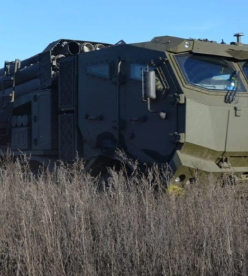 Военные рассказали о боевой работе украинской модернизации советской РСЗО «Ураган» Военные рассказали о боевой работе украинской модернизации советской РСЗО «Ураган»