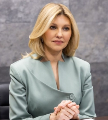 Олена Зеленська отримала відзнаку від Джорджтаунського інституту жінок, миру та безпеки Олена Зеленська отримала відзнаку від Джорджтаунського інституту жінок, миру та безпеки