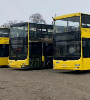 Києву та Львову. Берлін передасть українським містам автобуси та комплектуючі до трамваїв Києву та Львову. Берлін передасть українським містам автобуси та комплектуючі до трамваїв