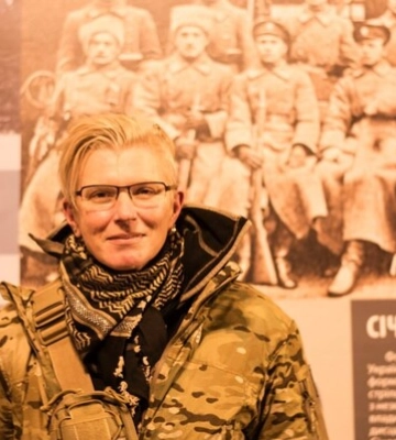 Для мене зброя – це культура, – Тайра під час вручення премії Вінценза у рамках Via Carpatia Для мене зброя – це культура, – Тайра під час вручення премії Вінценза у рамках Via Carpatia