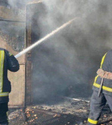 В Солом’янському районі столиці вранці горів склад, - ДСНС