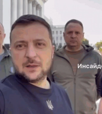 Зеленский и лидеры страны на двух видео с Банковой: на 2-й и 100-й день войны