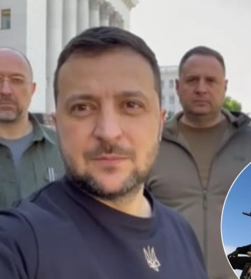 Зеленский с командой записал видео к сотому дню  войны