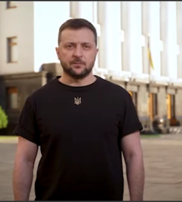 &quot;Мир, победа, Украина&quot;. Зеленский в своем видео творчески подытожил сто дней войны против россии