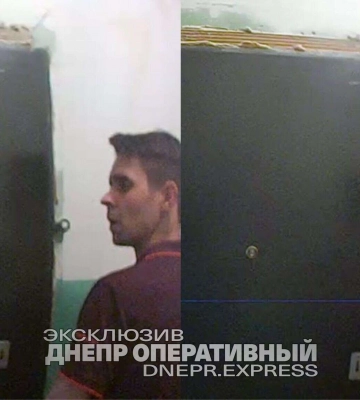 В Днепре неизвестный ходит по подъездам и дергает дверные ручки: видео