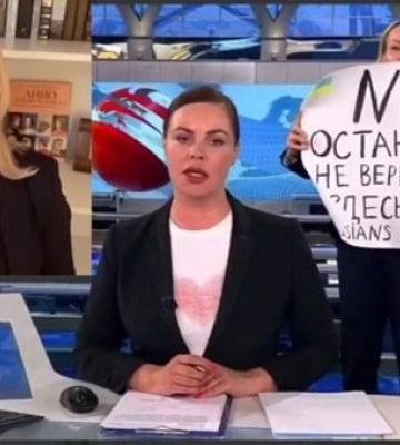 Скандальна російська пропагандистка Овсяннікова відвідала Одесу,- ФОТО
