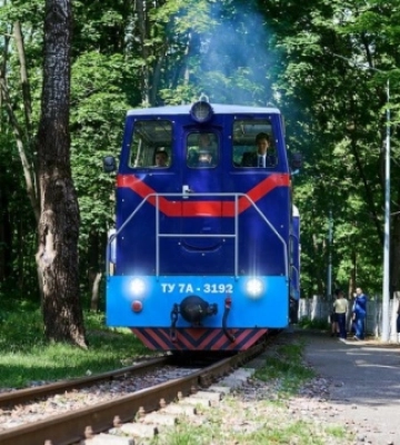 В Киеве снова заработала детская железная дорога