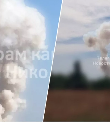 В Николаеве прогремел мощный взрыв – начался пожар