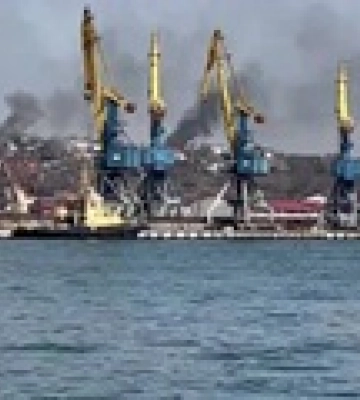 В Мариуполь пришло второе судно под флагом РФ для кражи металла