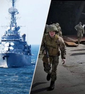 Россияне перегруппировывают корабли в Черном море: риск высадки десанта остается