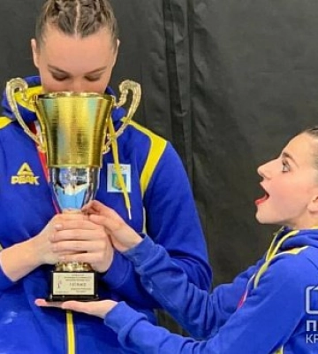 Криворізькі акробатки стали абсолютними чемпіонками Кубку світу