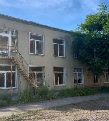 Оккупанты нанесли ракетный удар по детсаду на Запорожье