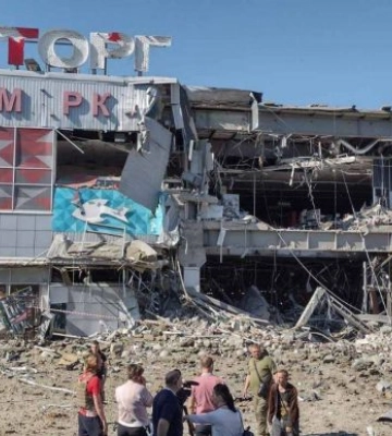 Россияне убили 5 жителей Харьковщины, ранили еще 12-х, попали в супермаркет
