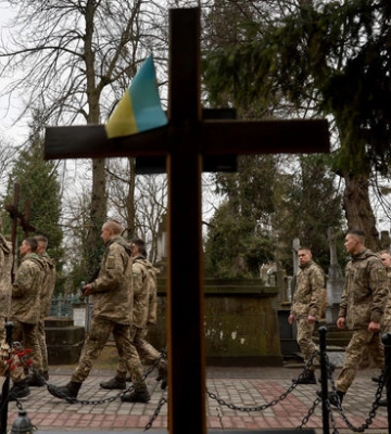 В Киеве планируют создать военное кладбище для павших на войне защитников
