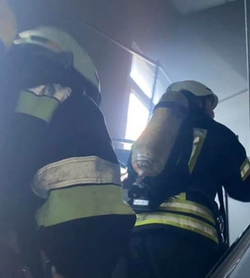 У Печерському районі Києва сталася пожежа в ресторані,