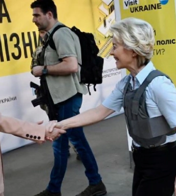 В Киев приехала глава Еврокомиссии