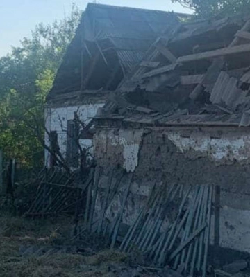 Появились фото из разрушенного вражескими &quot;Уранами&quot; села под Кривым Рогом