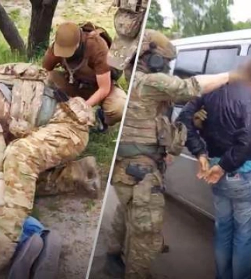Сдавал позиции ВСУ: СБУ разоблачила в Харьковской области российского агента – видео задержания