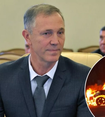 Появилась информация, что в Херсоне взорвали автомобиль с предателем Сальдо Появилась информация, что в Херсоне взорвали автомобиль с предателем Сальдо