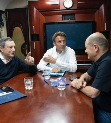 Макрон, Шольц и Драги приехали в Киев – вся информация о визите. ОНЛАЙН