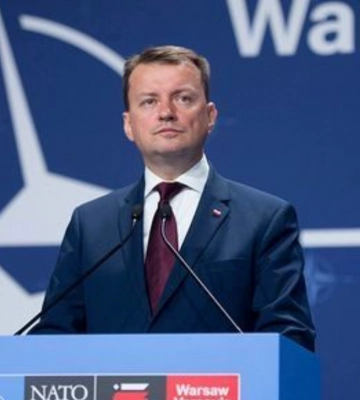 Південно-східний кордон Польщі має бути з Україною, а не з Росією, - міністр оборони Блащак