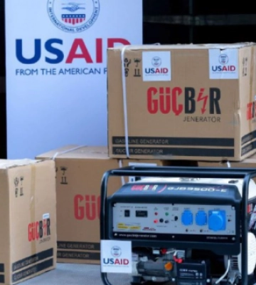 USAID «Говерла» передал Львовщине 40 электрогенераторов