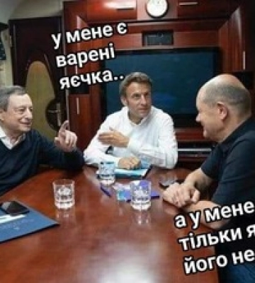 «Ценители лягушек, ливера и макарон». Медведвев в хамской манере отреагировал на визит Макрона, Шольца и Драги в Киев