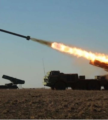 Ночью враг бил из артиллерии по Криворожскому району
