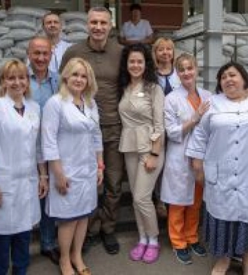 Віталій Кличко привітав столичних медпрацівників з професійним святом