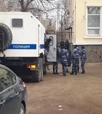 Российские спецслужбы говорят, что задержали участника &quot;блокады&quot; оккупированного Крыма