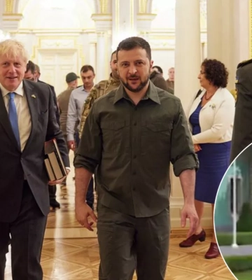 Джонсон снова приехал в Киев