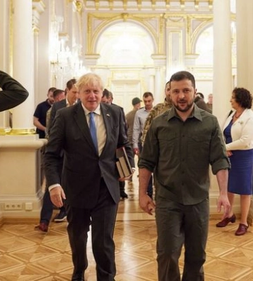 Джонсону уже нужна карта киевлянина. Реакция украинцев на необъявленный визит британского премьер-министра в столицу