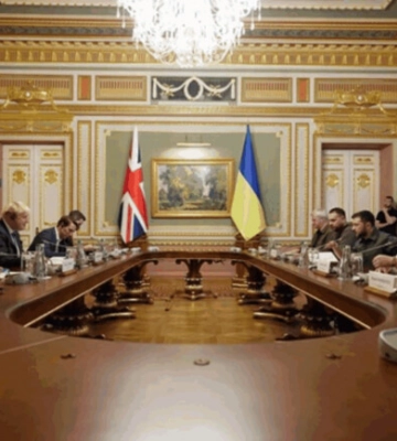 Что обсуждали премьер Великобритании с Владимиром Зеленским в Киеве