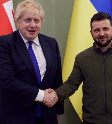 Джонсон: Британия готова и дальше предоставлять вооружение Украине