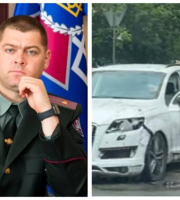 В Херсоне взорвали автомобиль начальника колонии, который перешел на сторону россиян