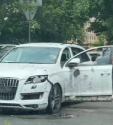 В Херсоне взорвался автомобиль с местным коллаборантом: первые подробности, фото и видео