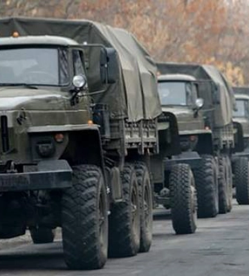 В Запорожье зафиксировали увеличение колонн техники россиян и новые фортификационные сооружения
