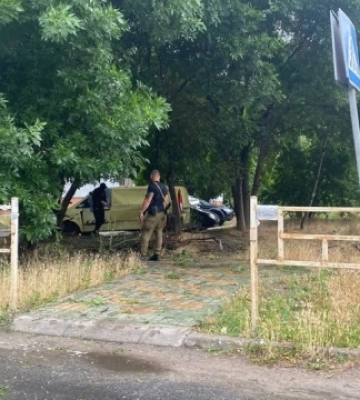 Коллаборант получил ранение ног при взрыве в Херсоне