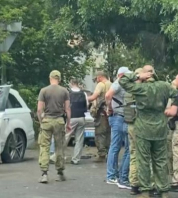 В оккупированном Херсоне взорвался автомобиль