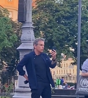До Львова приїхав голлівудський актор Бен Стіллер