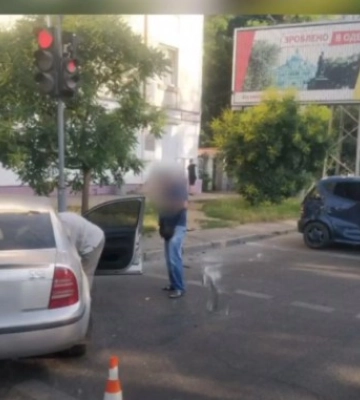 В Одессе в аварии пострадала женщина