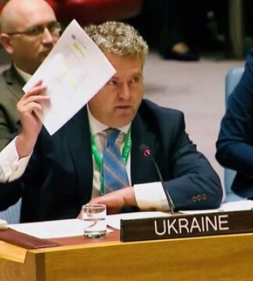 Постпред РФ втік із засідання Ради безпеки ООН перед виступом Кислиці - ЗМІ
