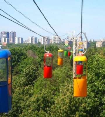 У харківському парку Горького відновлять канатну дорогу