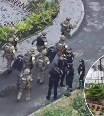 Неизвестный бросил в детей из окна гранату в Днепре (видео)
